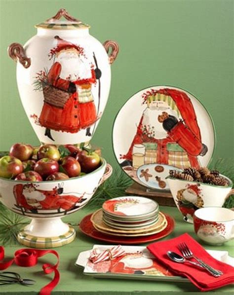 57 Beautiful Christmas Dinnerware Sets Christmas Photos