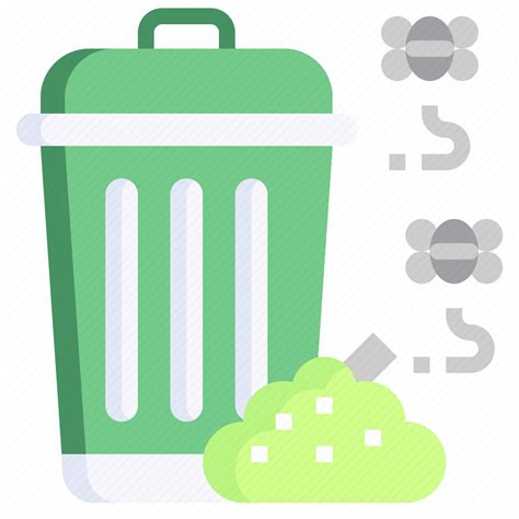 Bad Smell Bin Trash Garbage Can Icon Download On Iconfinder