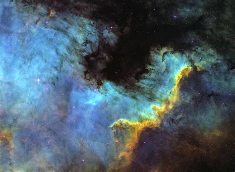 The North American Nebula Cygnus Wall Ngc 7000 Photograph By