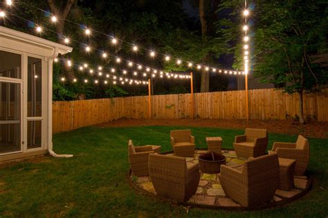 Custom String Lights | Light Up Nashville | Outdoor String Lighting