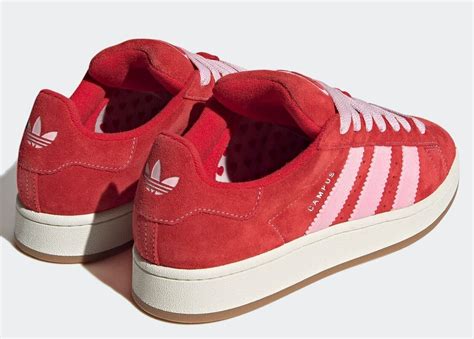 Adidas Originals Campus 00S H03477 Better Scarlet Clear Pink Footwear