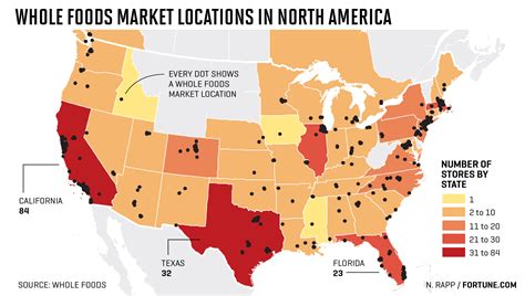 Try to explore and find out the closest health food store store near you. Map: Whole Foods Store Locations in U.S. | Fortune