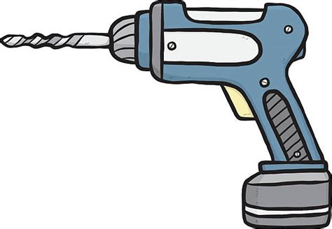 Blue Cordless Drill Illustrations Royalty Free Vector Graphics And Clip