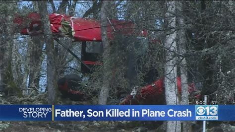 Father Son Killed In Plane Crash Youtube