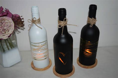 When your wine bottle is empty, fill up your sink with warm water and a few tablespoons… 27 Ideas on How to Make Wine Bottle Candle Holders ...