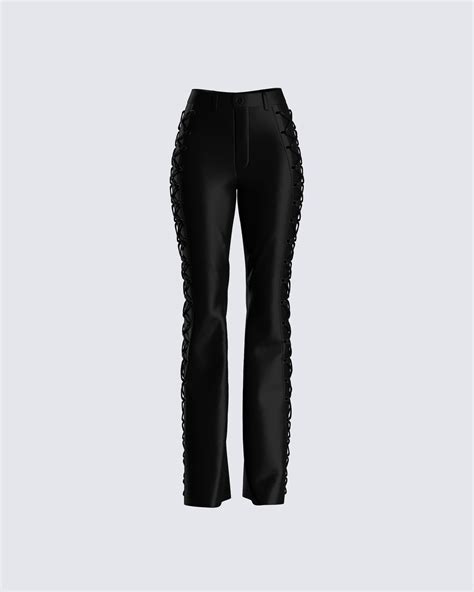 Antoinette Tied Up Pants Pants Png, Kylie, Streetwear Fashion Women
