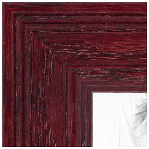 Arttoframes 5x7 Inch Cherry Picture Frame This Red Wood Poster Frame