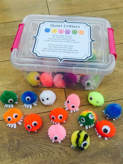 Task 1 Quiet Critters Act As A Positive Reinforcement For Students Who