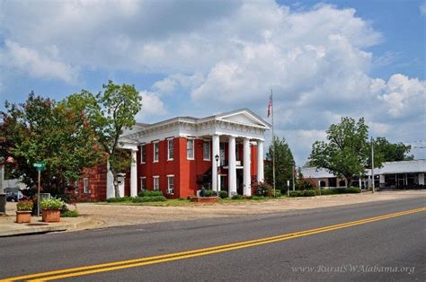 Wilcox County Courthouse At Camden Al Built 1858 Listed On The Nrhp