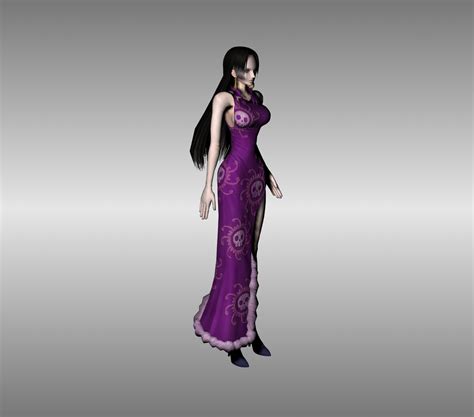 Boa Hancock 3d Model In Cartoon 3dexport