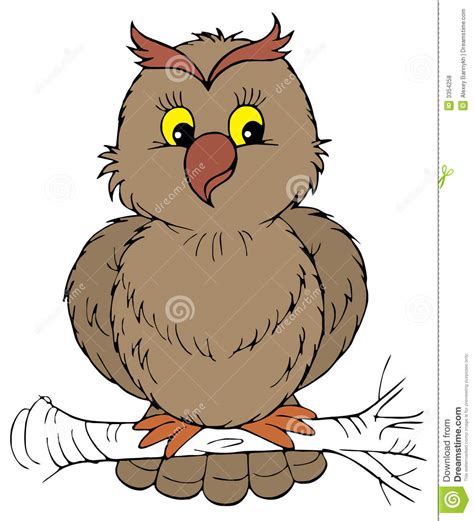 Owl Vector Clip Art Stock Vector Illustration Of