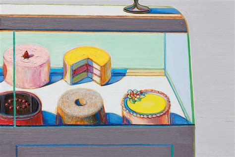 Wayne Thiebaud Encased Cakes Painting By Dan Hill Galleries Fine Art America