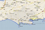Dorset Map - England County Maps: UK