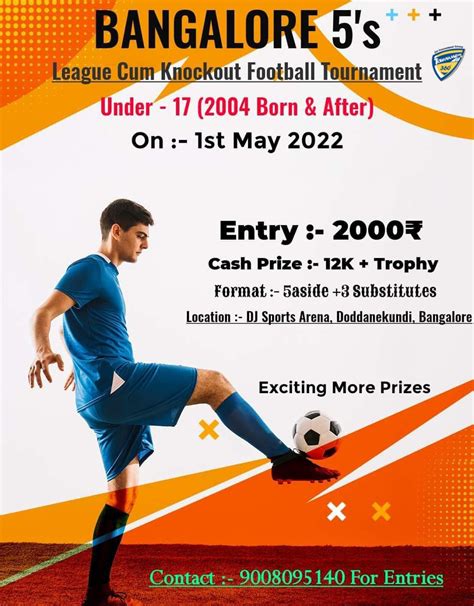 football tournaments list in bangalore
