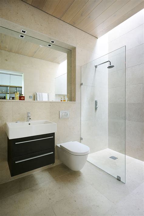 Bathroom Tile Idea Use The Same Tile On The Floors And