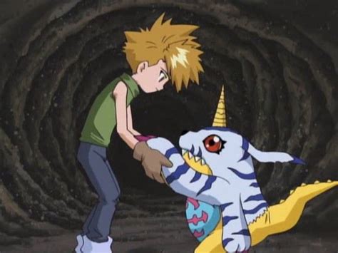 Yamato And Gabumon Digimon Digimon Adventure Digimon Digital Monsters