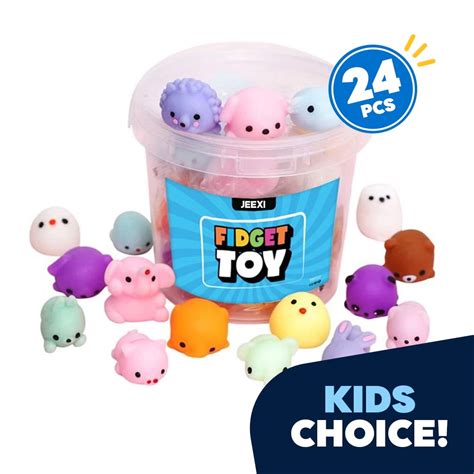 Buy Squishy Fidget Toy Random 24pcs Squishes Party Favors For Kids