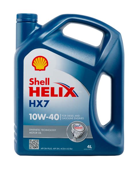 Shell Helix Hx7 10w 40 4l Lubricant Store