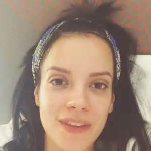 Lily Allen Shares Semi Naked Selfie With Long Hair Protecting Modesty