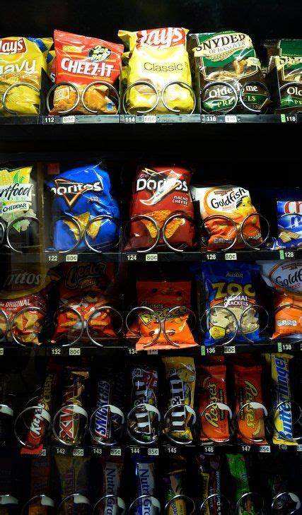 How Much Junk Food Do Teenagers Eat Published 2015 Vending Machine