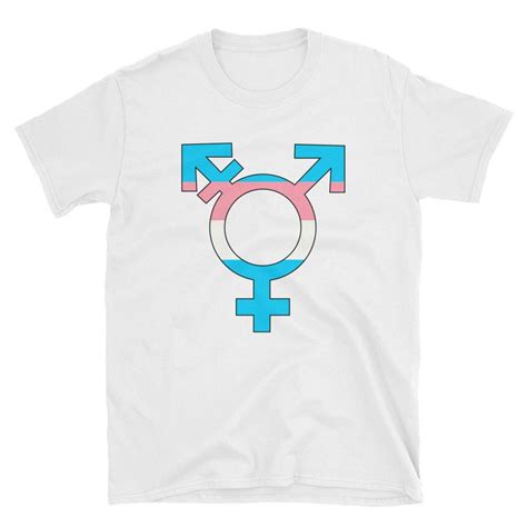 Trans Pride Symbol Shirt Transgender Pride Transgender Etsy