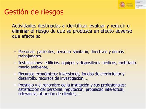 Ppt La Gestión Del Riesgo Powerpoint Presentation Free Download Id