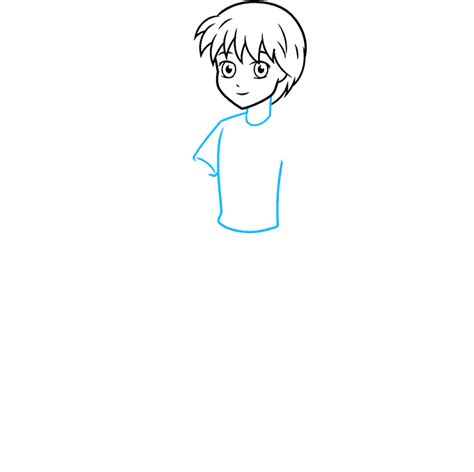How To Draw A Little Boy Anime How To Draw An Anime Kid Step By Step