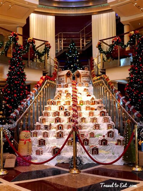 Christmas Decorations Celebrity Solstice Cruise Ship Romantic Resorts