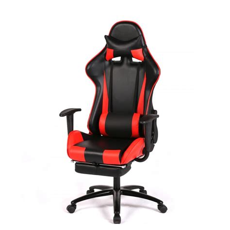 Red Racing Gaming Chair High Back Computer Recliner Office