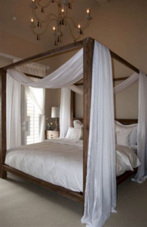 40 Good Diy Bedroom Canopy For Those Renting Apartment Canopy Bedroom