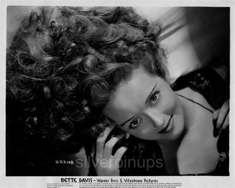 Orig 1939 Bette Davis Dazzling Beauty Warner Bros Glamour Portrait