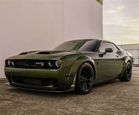 2020 Dodge Challenger Srt Hellcat Redeye Widebody Stunning In F8 Green