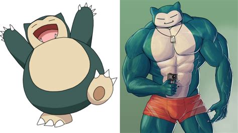 POKEMON CHARACTERS AS BODYBUILDER AND MUSCULAR VERSIONS YouTube