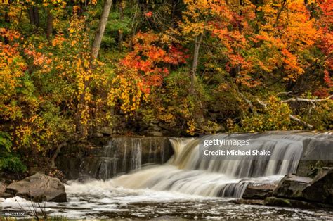 Beautiful Berea Falls In Autumn High Res Stock Photo Getty Images