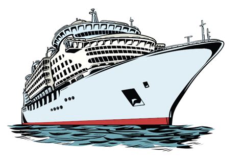 Cruise Ship Illustration Transparent Png Png Play