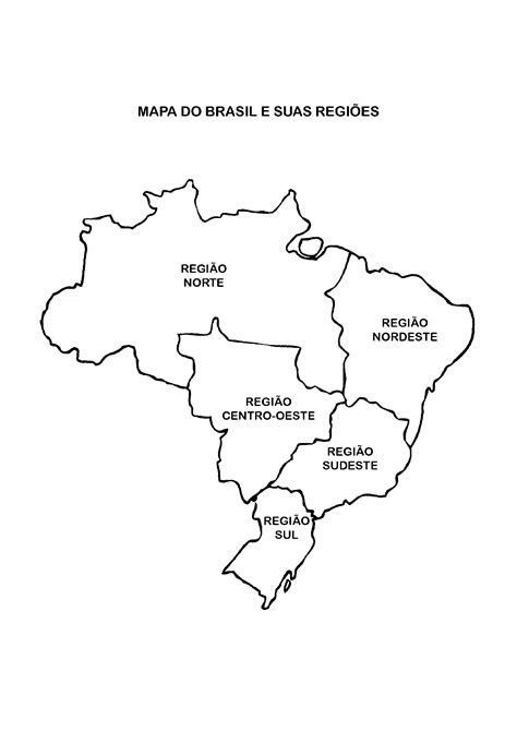 Atividade Do Mapa Do Brasil Educa