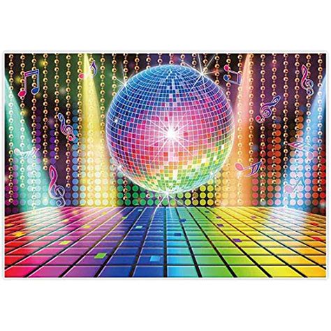 7x5ft 70s Theme Party Decorations Disco Backdrop Banner 70s Photo