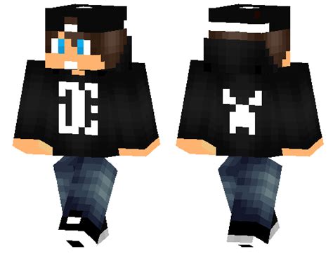 Cool Creeper Hoodie Boy Skin Minecraft Pe Skins