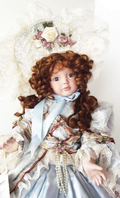 New Katherine 32 In Victorian Porcelain Doll American Artist Janis
