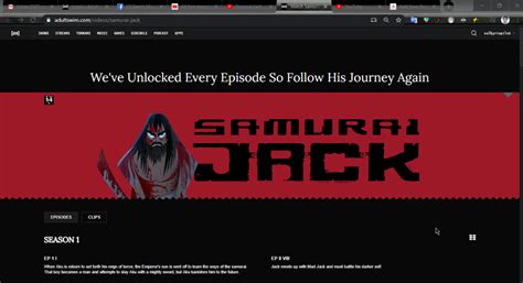 The announcement of the season came in december 2015. Watch all 5 seasons of Samurai Jack - FOR FREE! • DR on ...