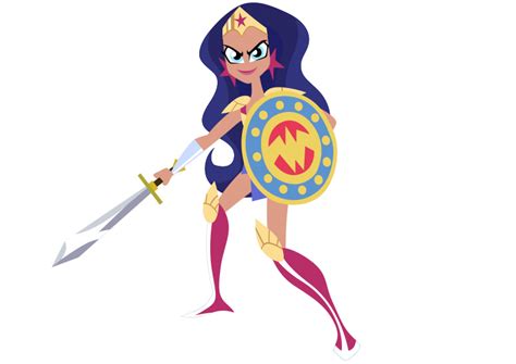Dc Super Hero Girls Wonder Woman Vector Superawesomevectors