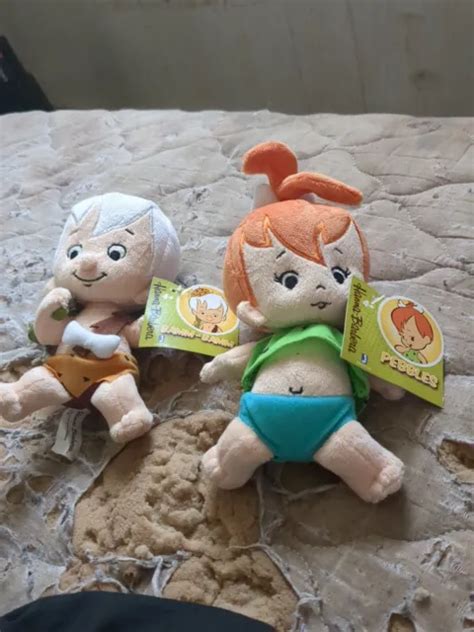 The Flintstones Pebbles And Bamm Bamm Hanna Barbera Plush Jazwares 10