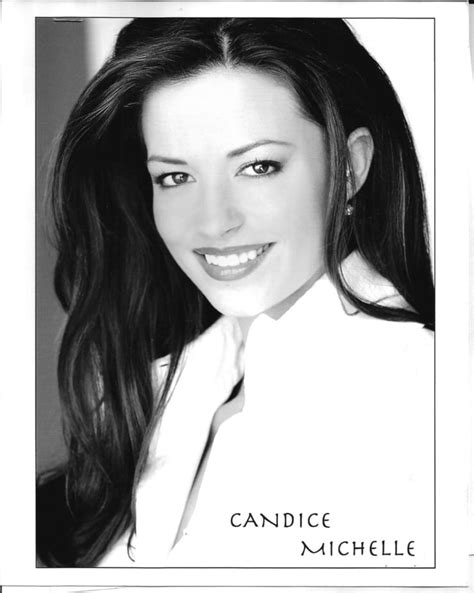 Candice Michelle Early Headshot Actress Wrestler