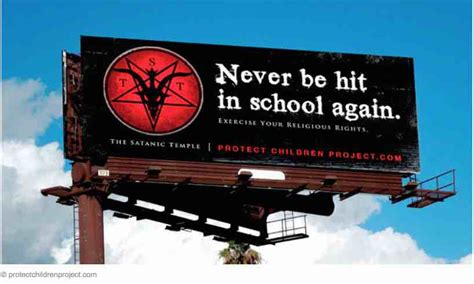 Satanic Temple Launches School Anti Spanking Campaign In Texas Raelorg