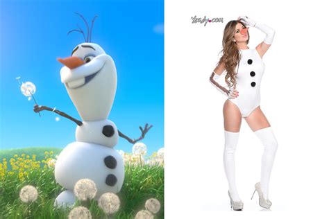 Youre Having Olaf Sexy Frozen Inspired Halloween Costumes Are Here And Theyre Horrendous Herie