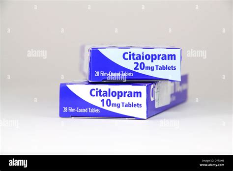 Citalopram Anti Depressant Tablets Stock Photo Alamy