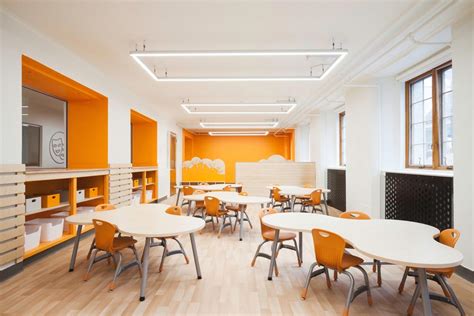 Inspiring And Colorful Interior Design Of A Kids School In