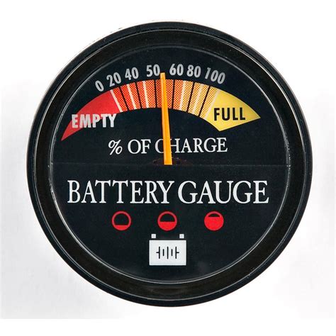 Panther Permanent Battery Energy Gauge Instruments Gauges At Sportsman S Guide