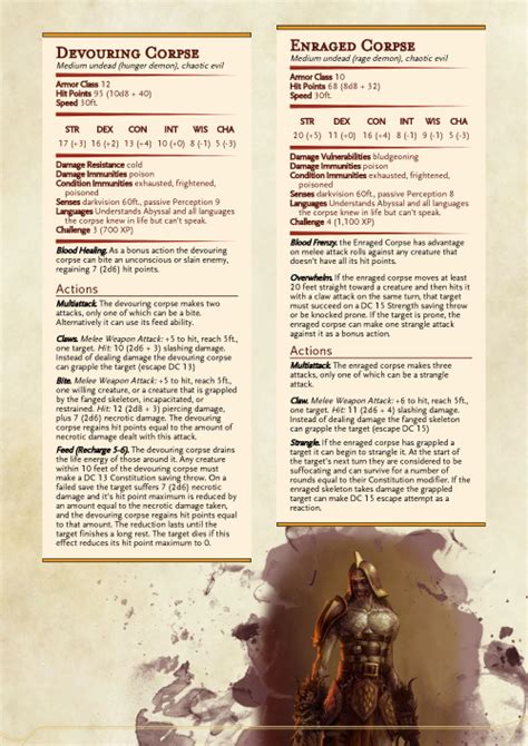 Must the attack be successful or just attempting an attack? dnd-5e-homebrew: Dragon Age Demons Part 3 by Emmetation ...