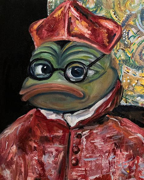 Russian Artist Turns Pepe The Frog Into Masterpiece Paintings
